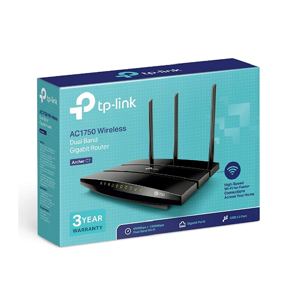 Thumbnail: TP-Link Archer C7 AC1750 Dual Band Gigabit Wireless Cable Router