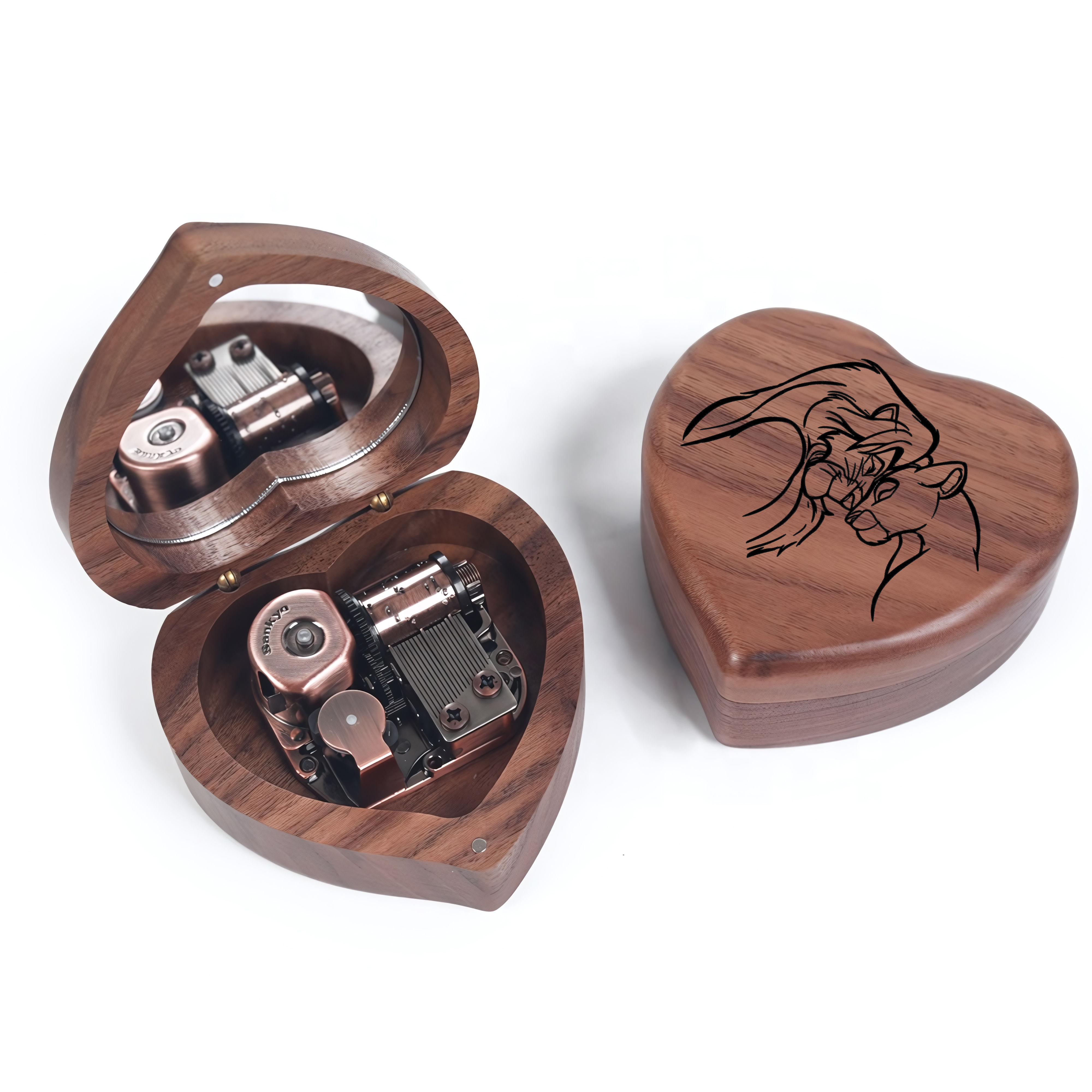 Kann Es Wirklich Liebe Sein - Der König der Löwen Spieluhr Herzförmig