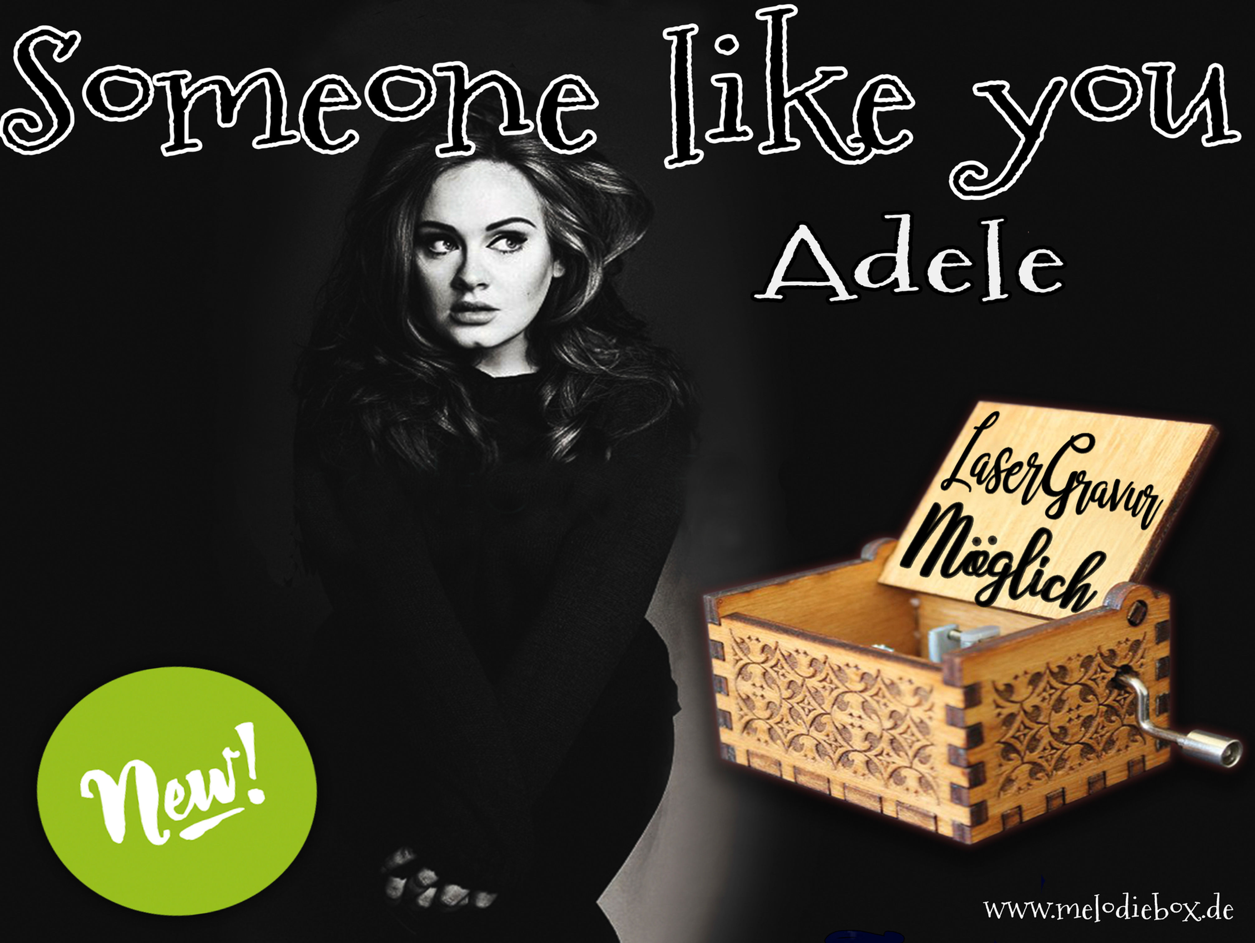 Adele - Someone like you Spieluhr Musicbox