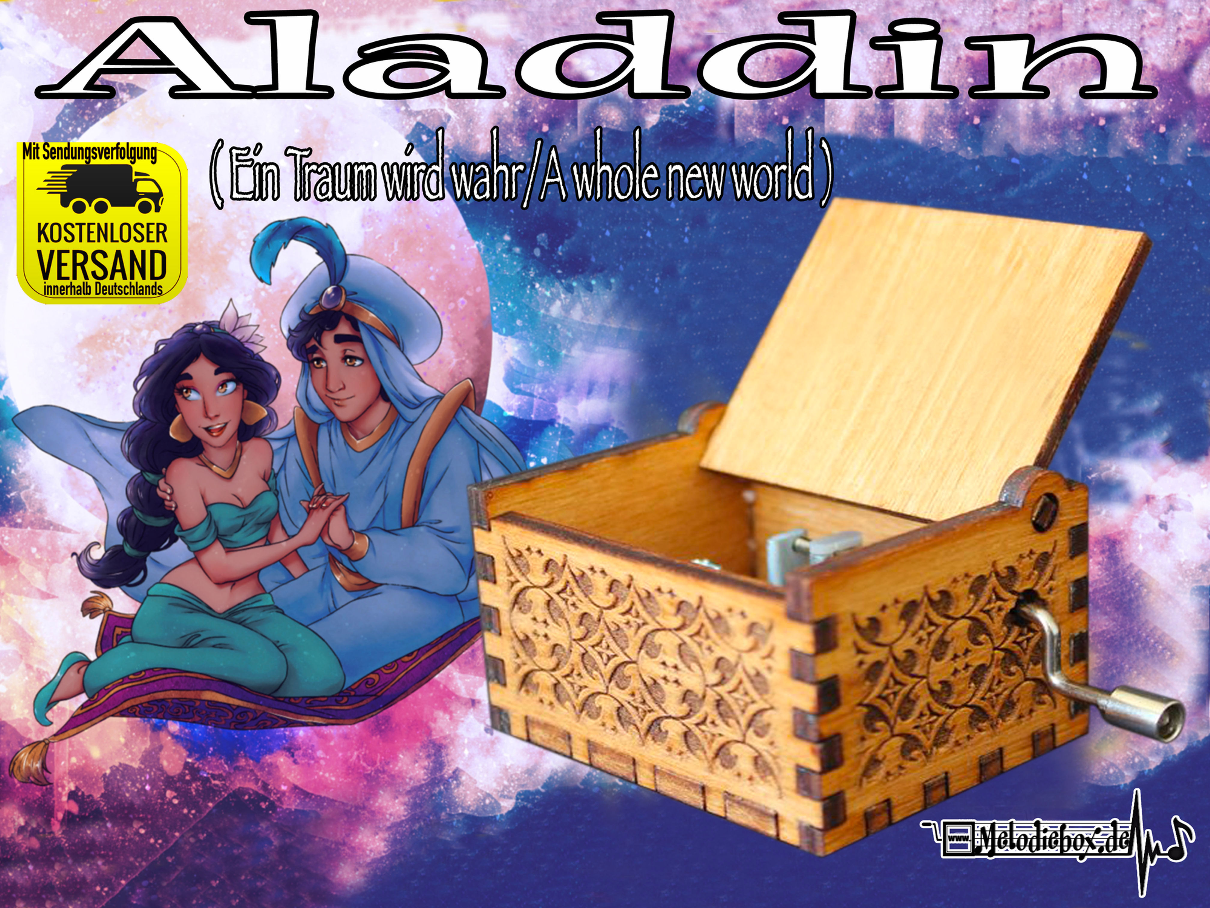 Aladdin - A whole new world Spieluhr