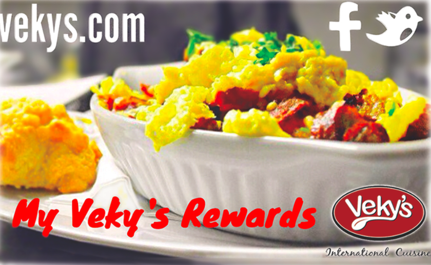 Sign Up for My Veky's Rewards