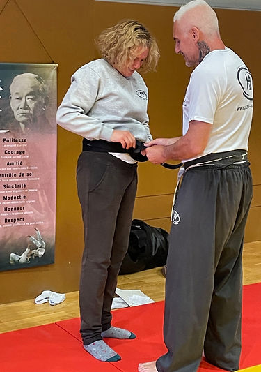 premiere ceinture noire féminine