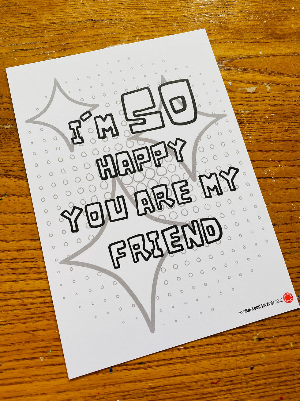 Thumbnail: Color A Card - Kid's Greeting Cards