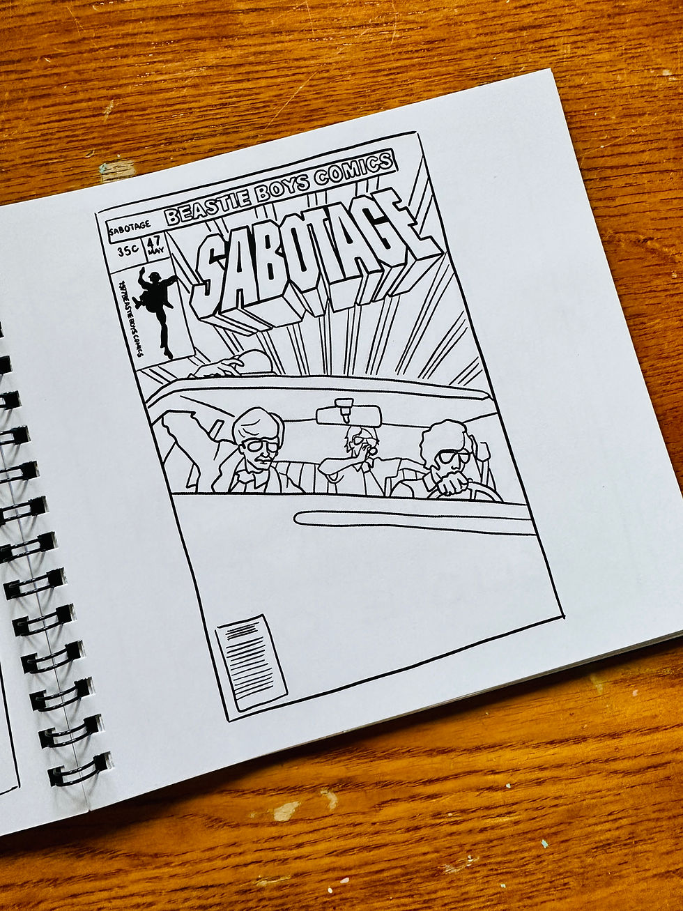 Thumbnail: Beastie Boys Pint Size Coloring Book