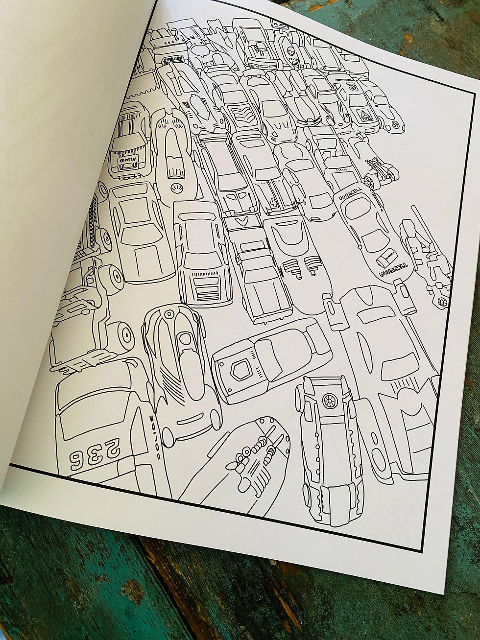 Thumbnail: A Yard Sale Coloring Book