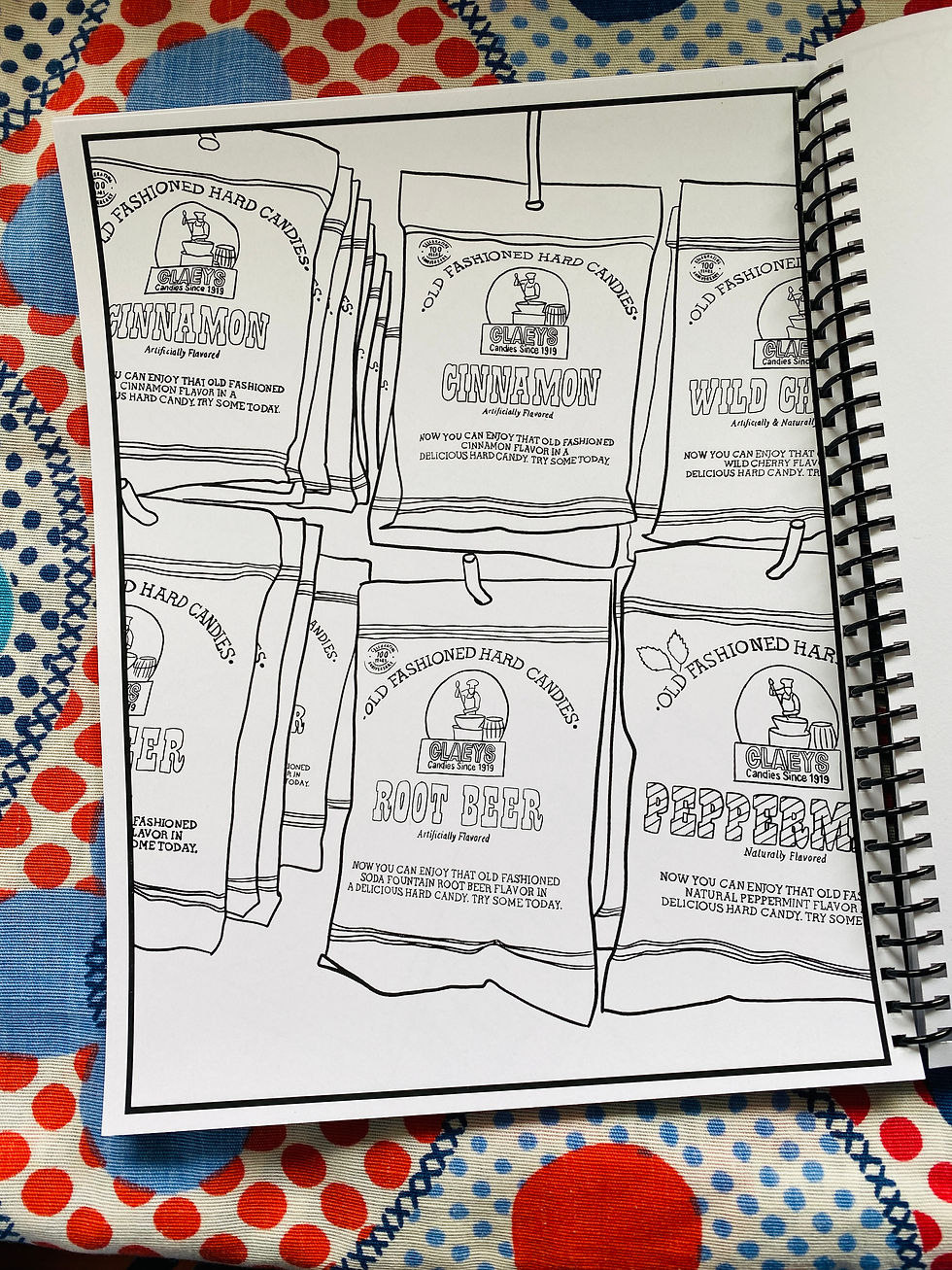 Thumbnail: The Color of Sugar - A Coloring Book - LEFTY NATION
