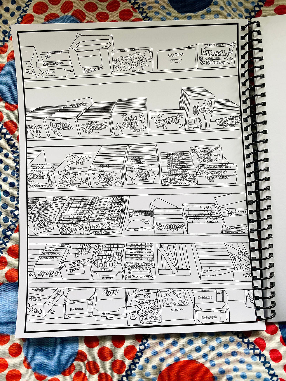 Thumbnail: The Color of Sugar - A Coloring Book - LEFTY NATION
