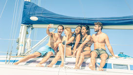 groupe amis croisière voilier