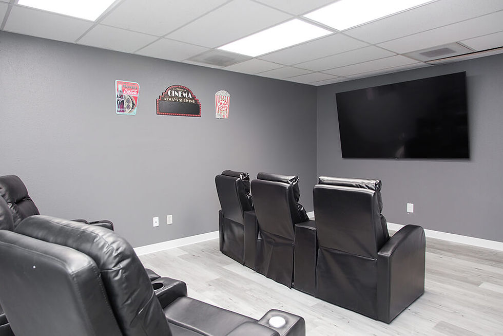 Ability First Day Center Movie Room