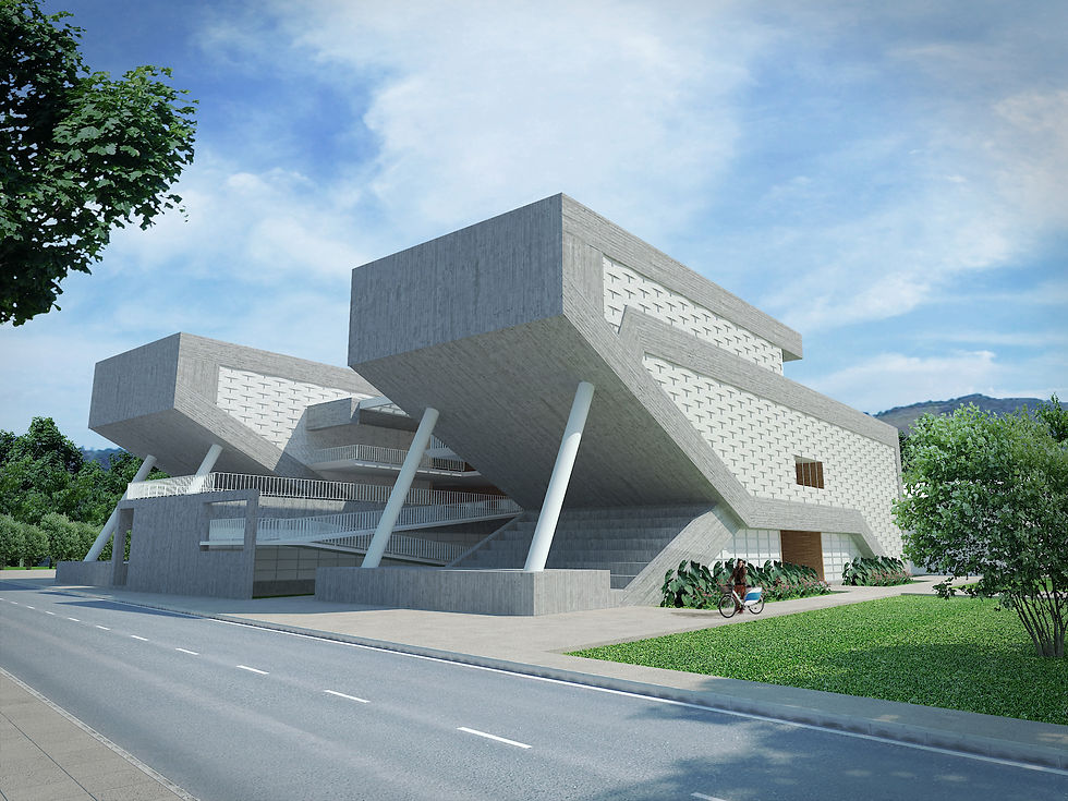 Edificio de auditorios. U de M.