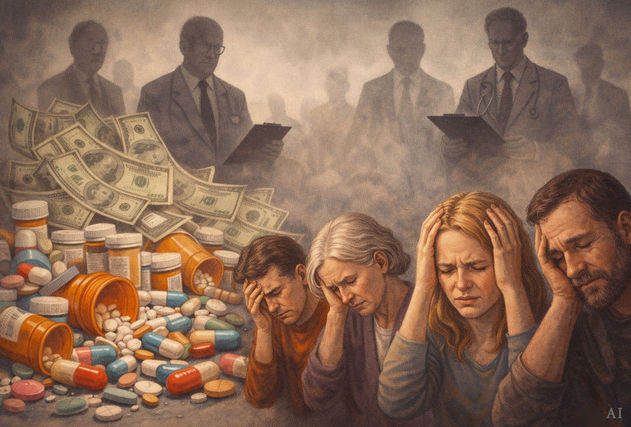 Psykiatrin en mänsklig och ekonomisk katastrof – ett systematiskt bedrägeri