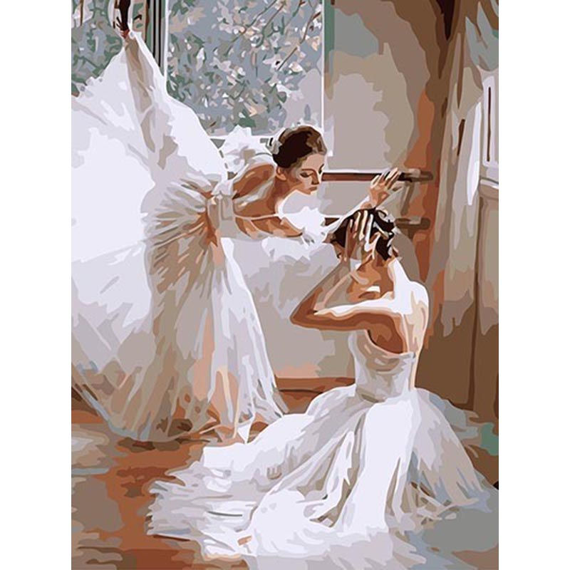 Ballet Oil Painting Decorative Artwork
