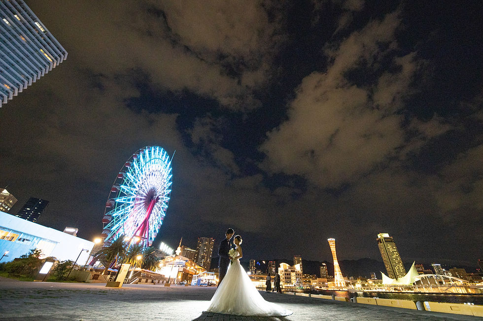 前撮り夜景神戸