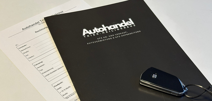 Kaufvertrag beim Gebrauchtwagenverkauf in Trier