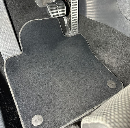 Fußmatte nach der Aufbereitung