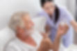 happy-nurse-give-pills-assist-encourage-elderly-senior-man-eat-medicine-after-breakfast-be