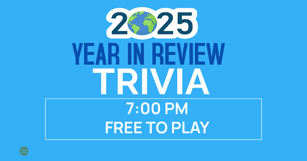 YEAR IN REVIEW TRIVIA