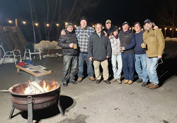 Winter cornhole hardcores!!