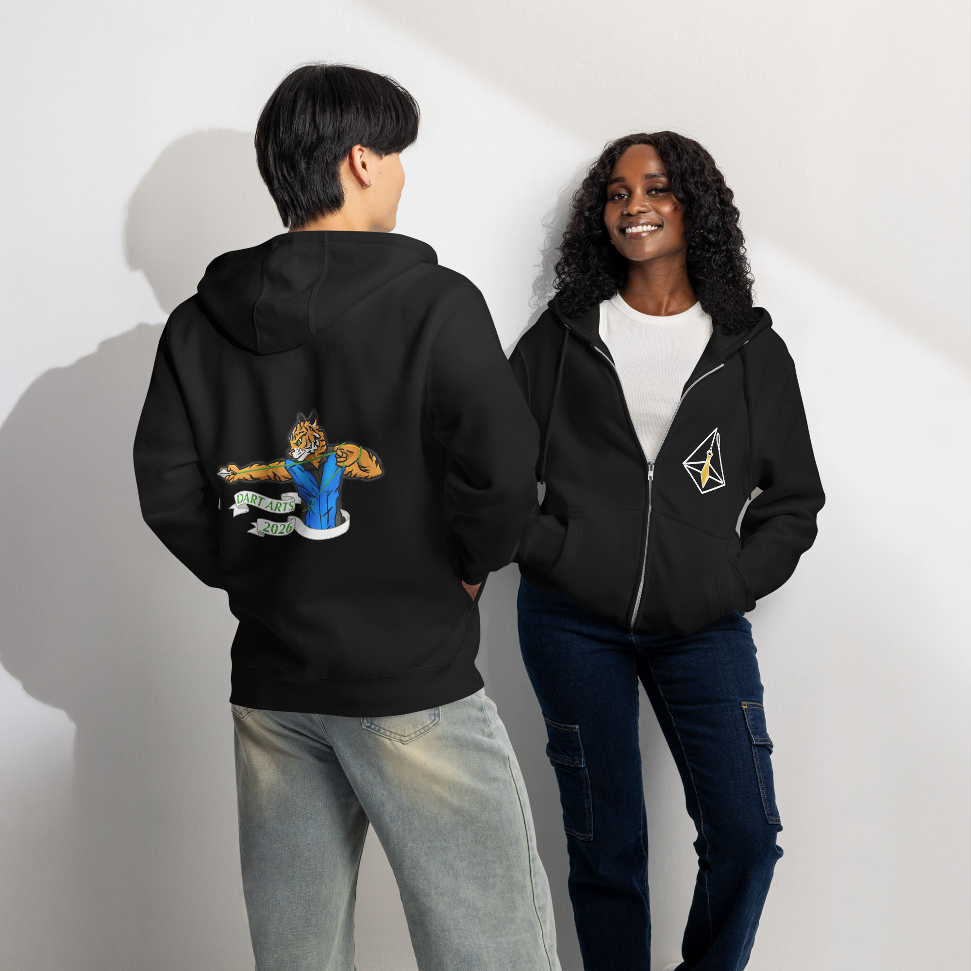 Zip hoodie
