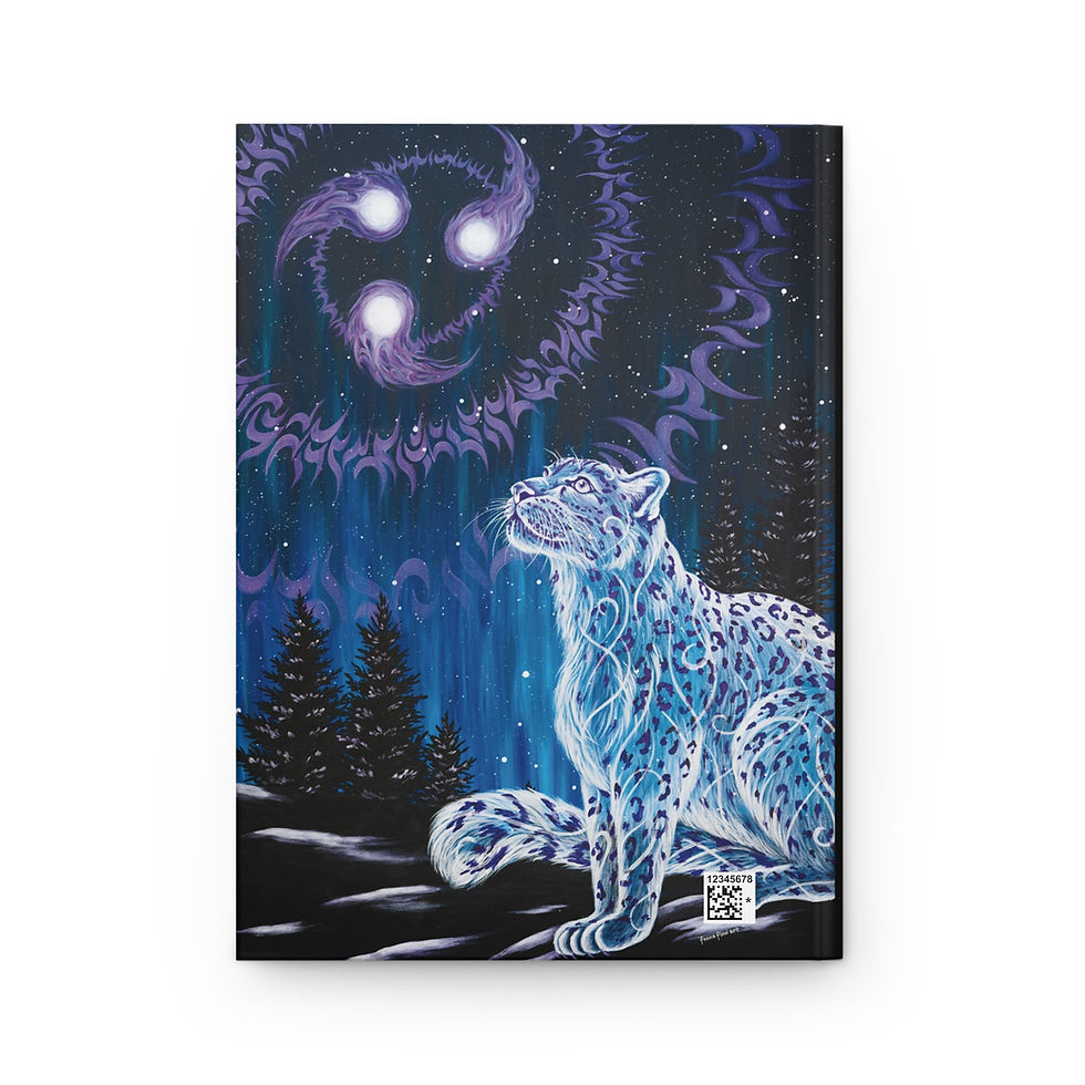 Thumbnail: "Resonance" Hardcover Journal - Ruled Lines