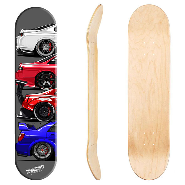 4 x JDM Skateboard Wallart