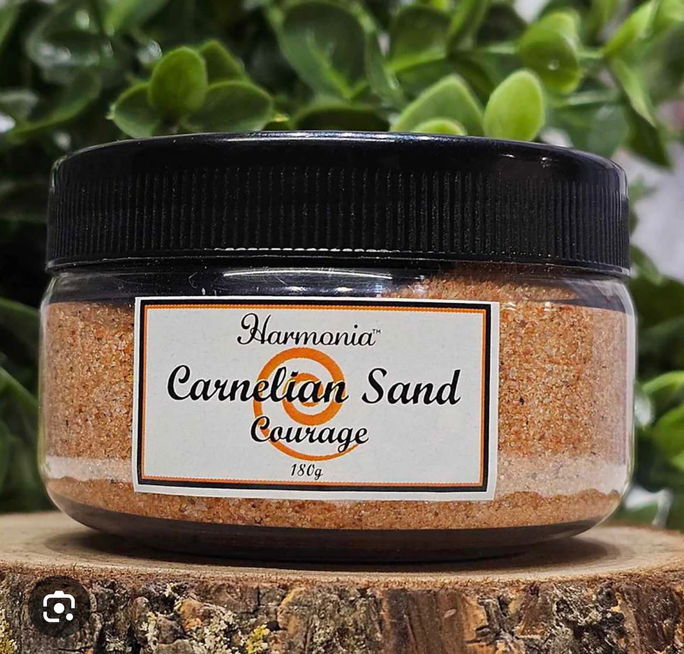 Carnelian Sand In A Jar - Courage - 180Gr.