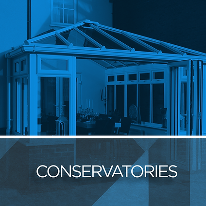 Sunlit uPVC conservatory with anthracite frames and energy-efficient glazing.