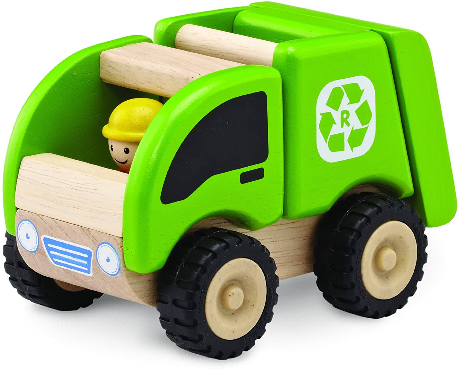 משאית זבל עץ