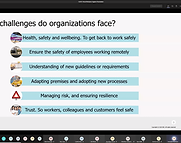 Our GLASC meeting for January was a successful Microsoft Teams “online” meeting hosted by BSI Group America Inc– https://www.bsigroup.com/en-US/
Our Presenter: Christopher Berenstern educated us on the Topic of : “Workplace Hygiene”. –See pictures & PPT link below.
Thanks again to Christopher and BSI for presenting during our GLASC online event!
On behalf of the GLASC Executive Board, we hope our membership and their families are staying safe, healthy and positive!
Below are the links to the two new standards talked about ISO 45005 (Covid-19 Preparedness) and ISO 45003 (Psychological Health). Feel free to share them amongst the group.
ISO 45005 Free Read Only Download Link – https://www.iso.org/obp/ui/#!iso:std:64286:en
ISO 45003 Preview Read Only Link – https://www.iso.org/obp/ui/#iso:std:iso:45003:dis:ed-1:v1:en
Presentation Link: https://glasc.org/wp-content/uploads/2021/02/Workplace-Hygiene-CB-V.2.pdf