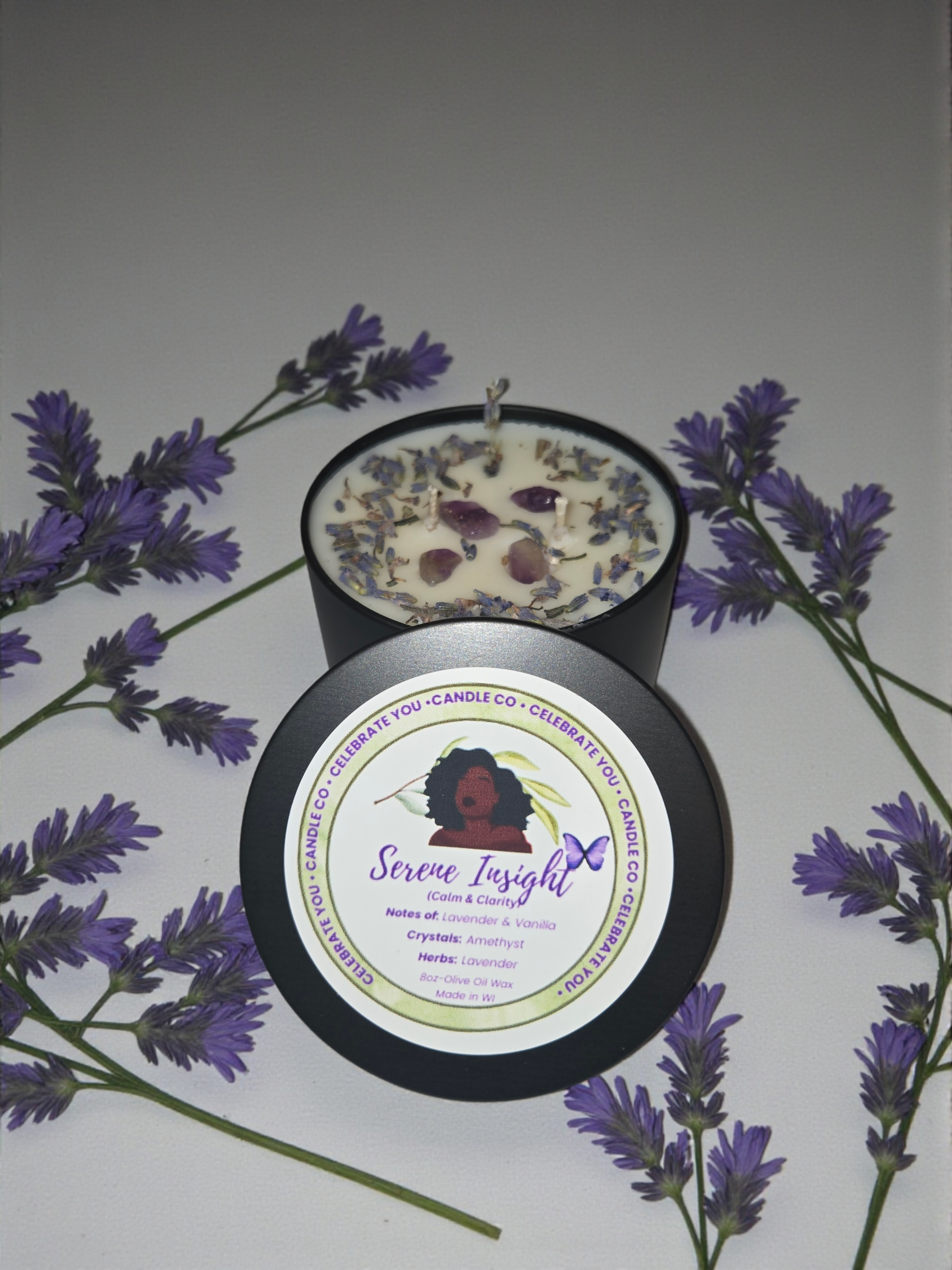 Serene Insight | Notes: Calming Lavender and Creamy Vanilla