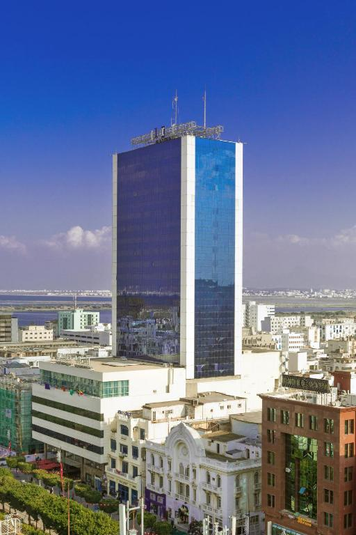 Hôtel El Mouradi Africa à Tunis, établissement emblématique du groupe hôtelier tunisien El Mouradi Hotels.