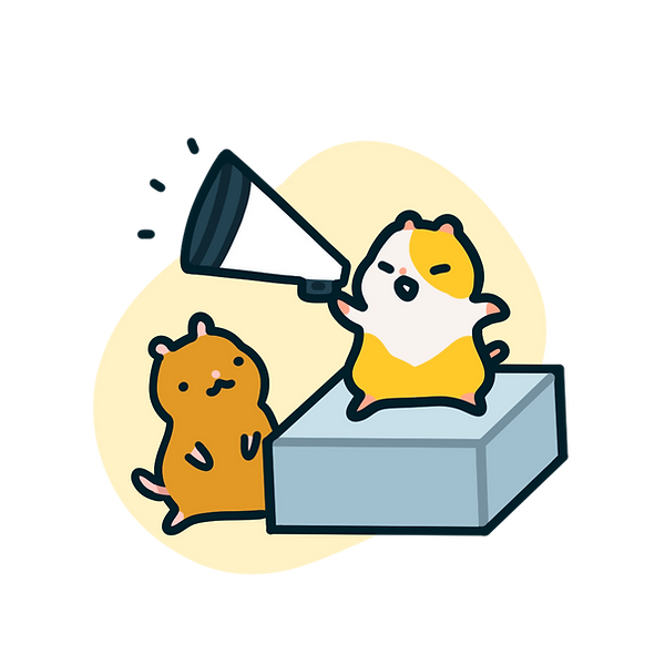 hamster shout