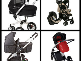 The battle of the pushchairs!