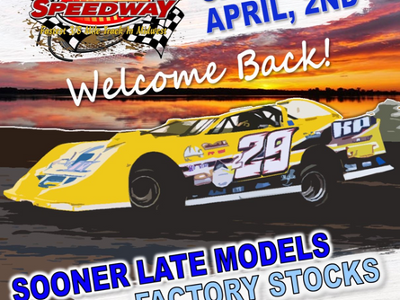 Racing season opens on Saturday