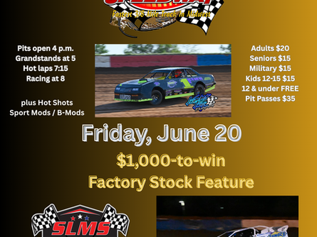 Kiwk & Klean Twister Nationals and Sooner Late Models highlight Friday Night