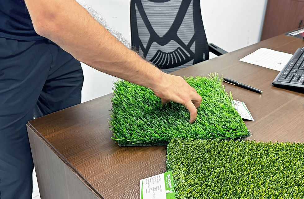 Examining artificial grass for China product sourcing