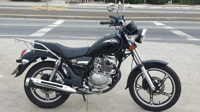 Haojue-chopper-road