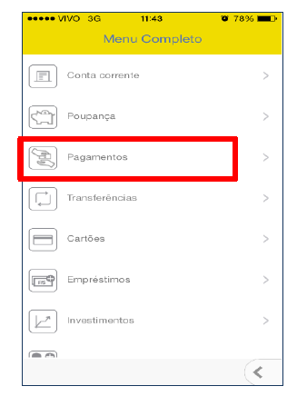 Autorizar débitos BB