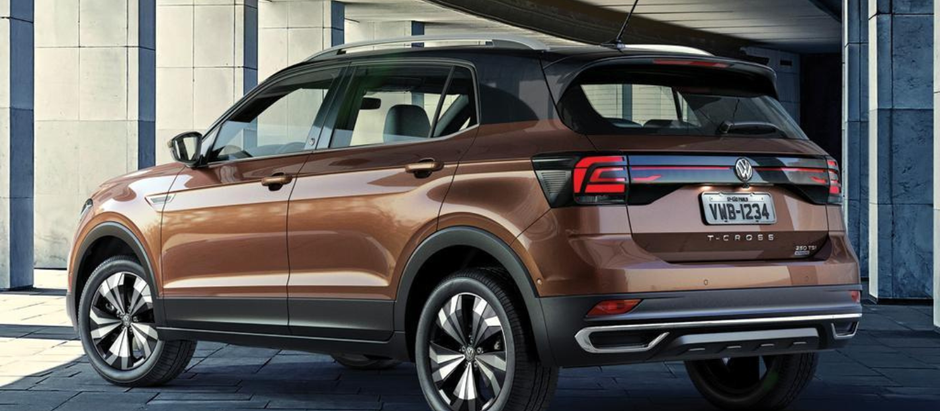 VW T-Cross SUV mais vendido no Brasil