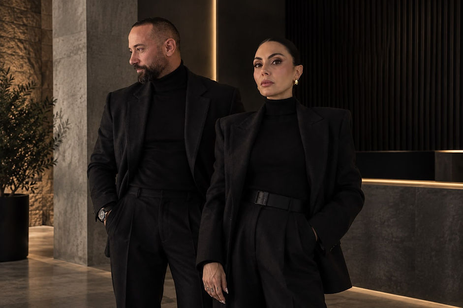Basel Said and Anoush Belian, founders of EUNOIA