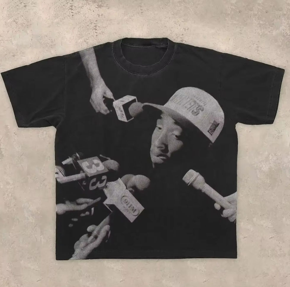 Thumbnail: Oversized Graphic Print T-Shirt