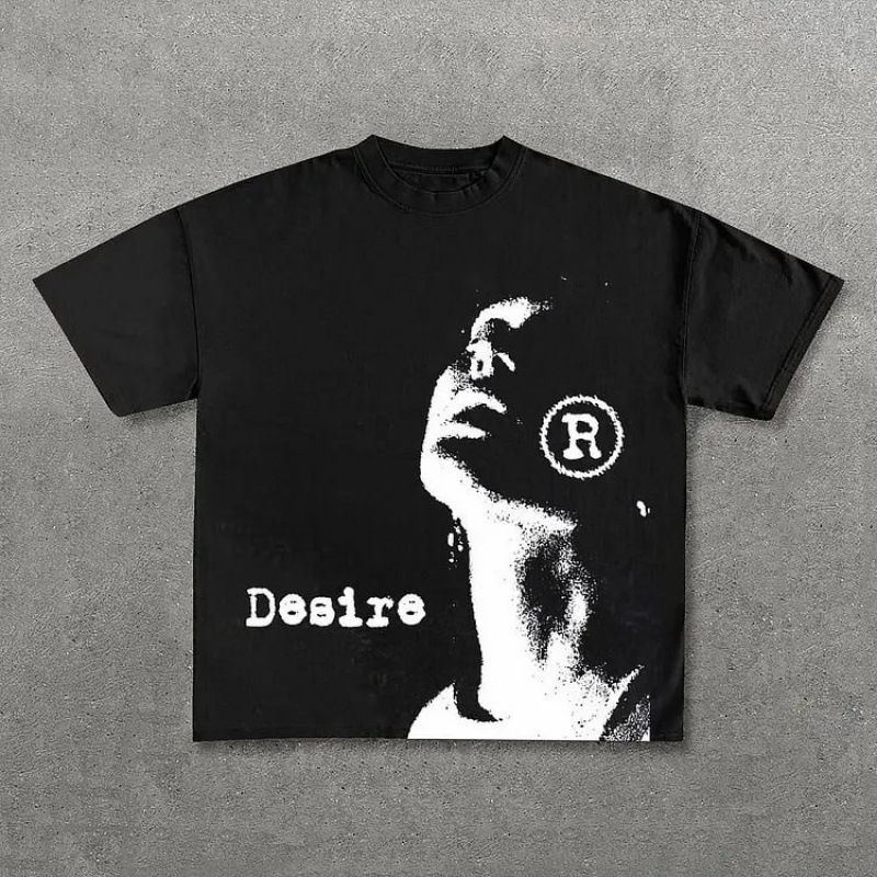Thumbnail: Vintage Desire Graphic Print 100% Cotton T-Shirt