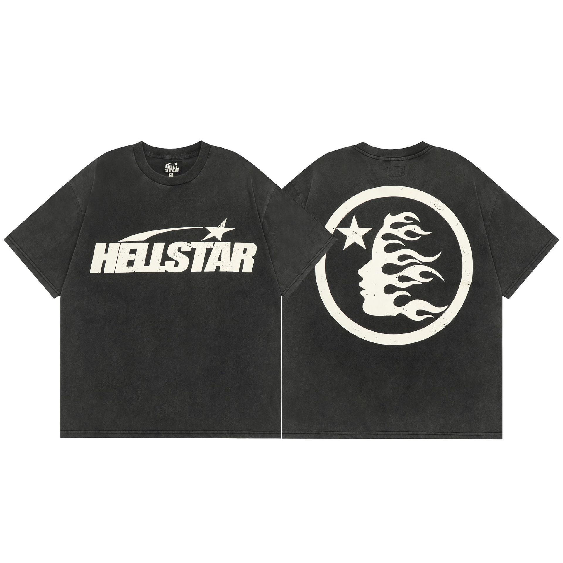 Retro street short-sleeved shirts