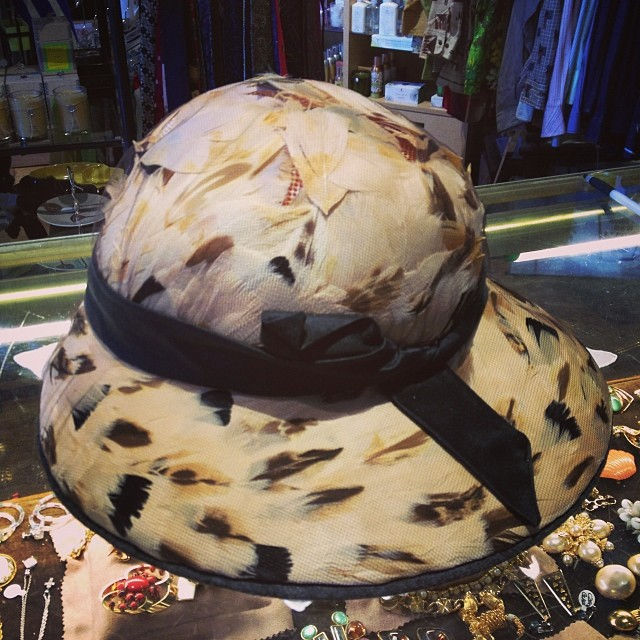 feather hat