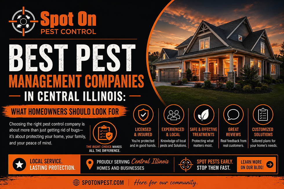 Pest Management Companies in Central Illinois