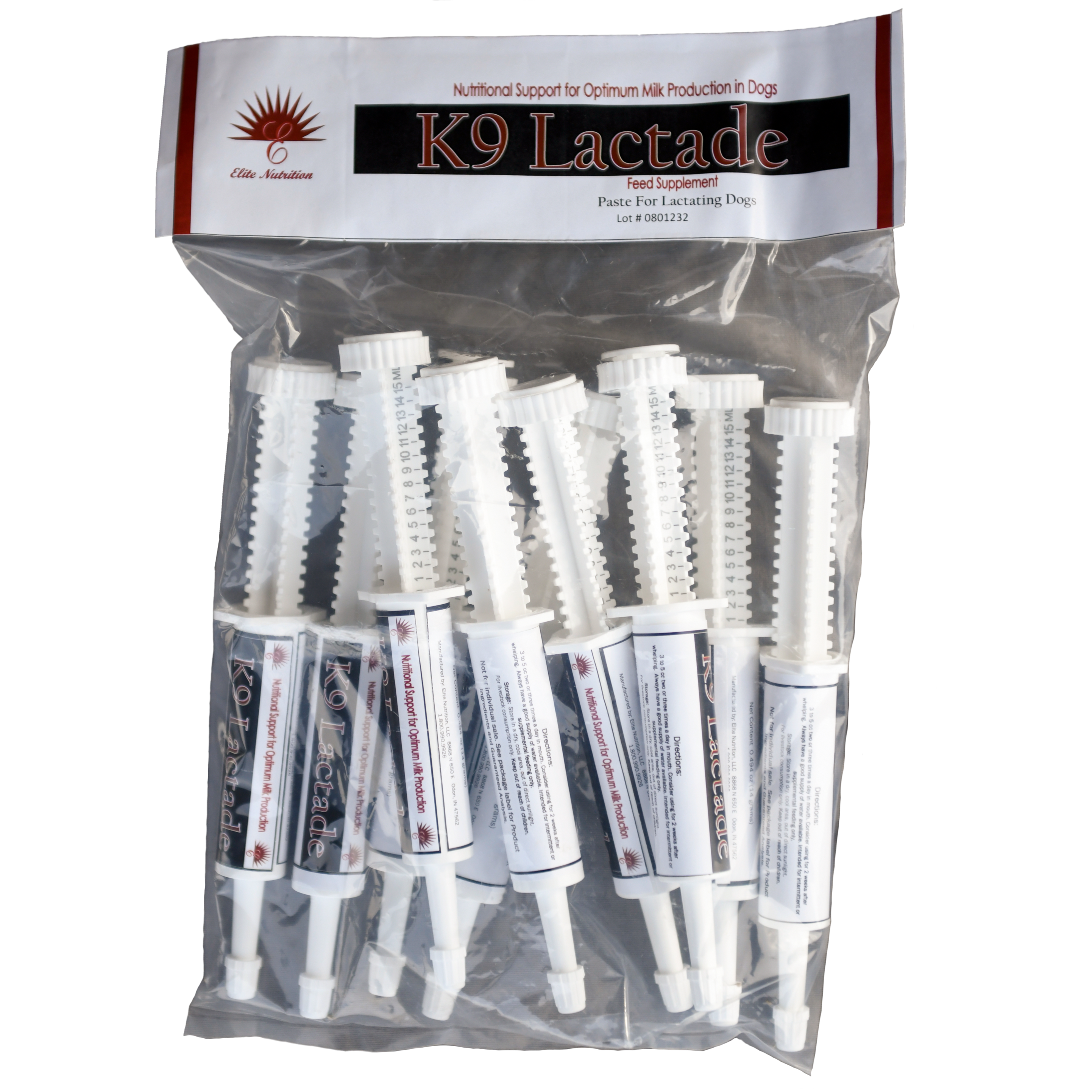 K9 Lactade paste 14g./10pk.