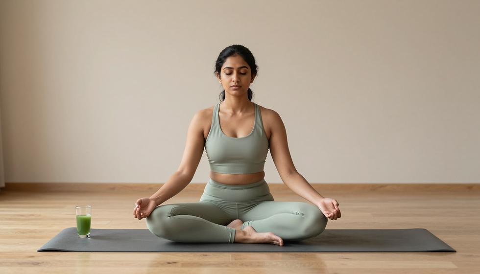 Monday Morning Yoga and Smoothie Social