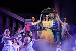 Actor Matthew Wellman plays the Beast in the pantomime Beauty and the Beast at The Marina Theatre, Lowestoft, 2016.