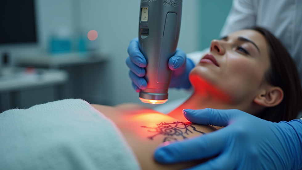 Tattoo Fading Methods for a Cover-Up