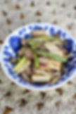 Sautéed Asparagus, Mushrooms, and Bacon with Garlic(アスパラとキノコとベーコンのガーリック炒め)